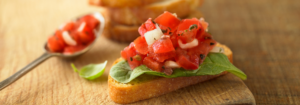 Traditional Bruschetta product beauty image