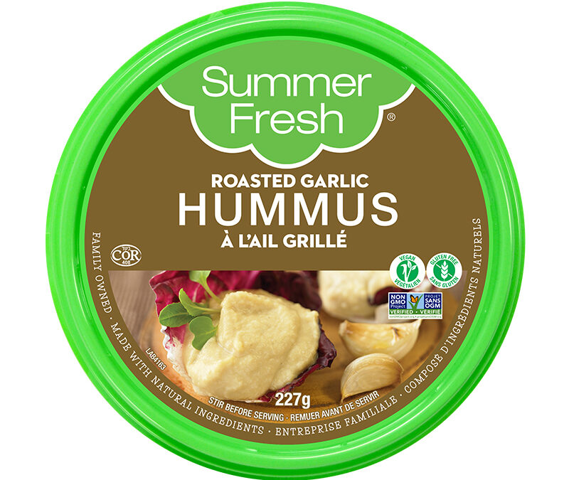 Summer Fresh Ail rôti Hummus