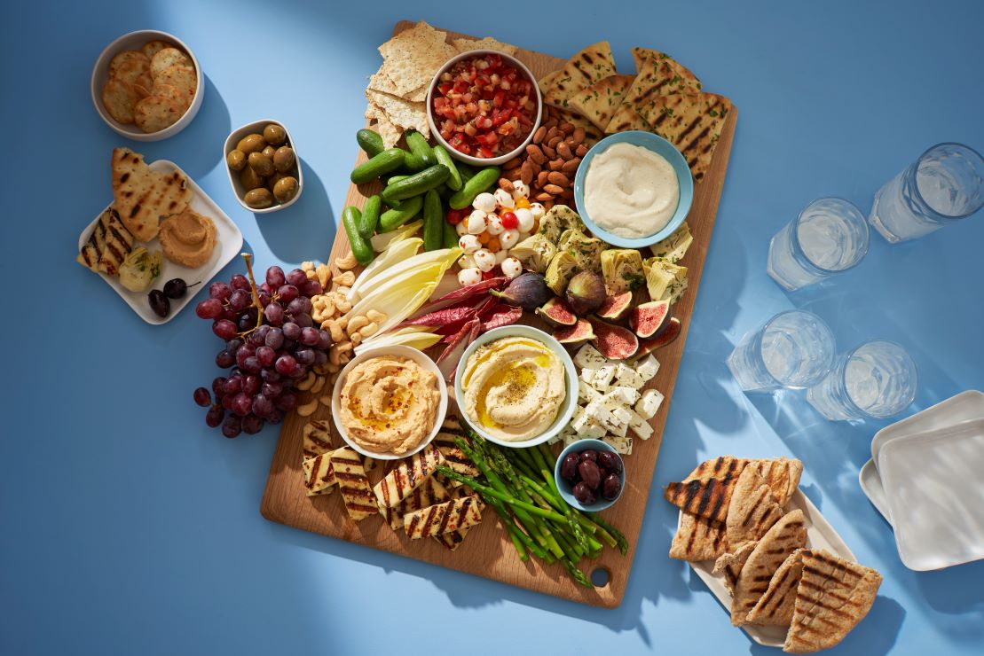 Summer Fresh Mezze Platter