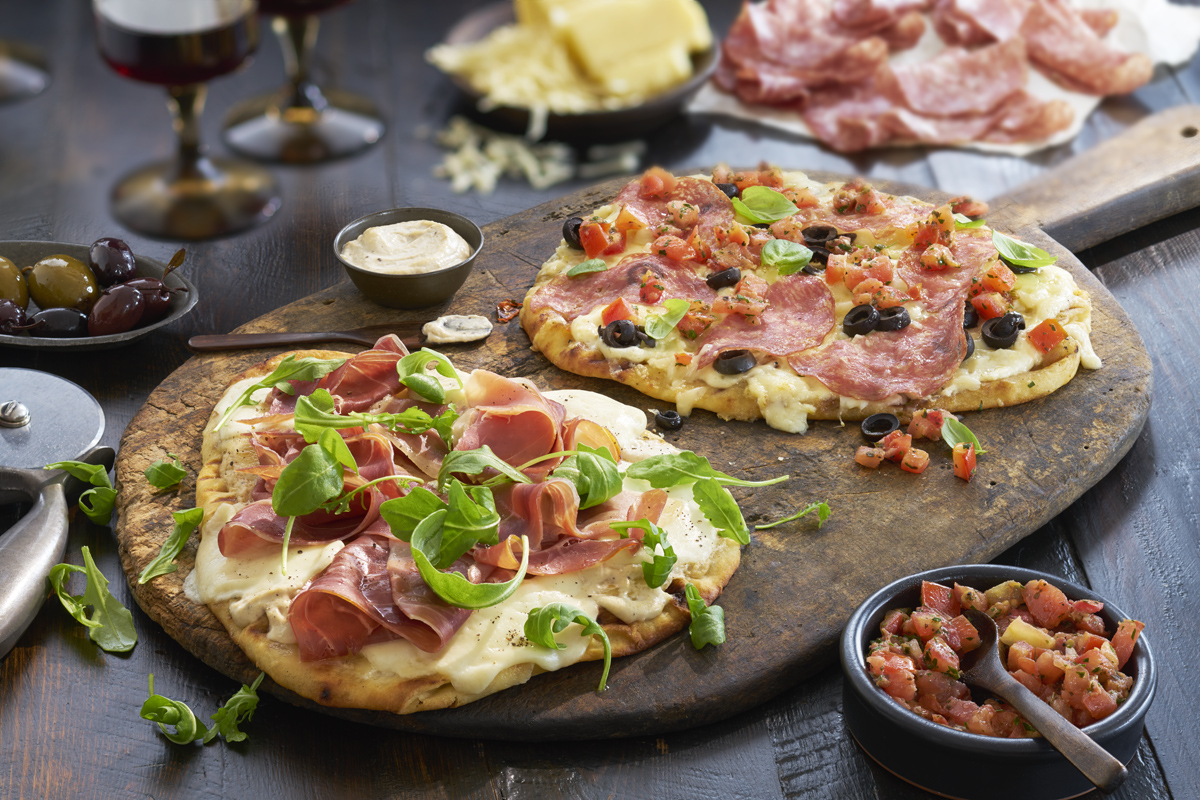 BBQ Pizza on Naan