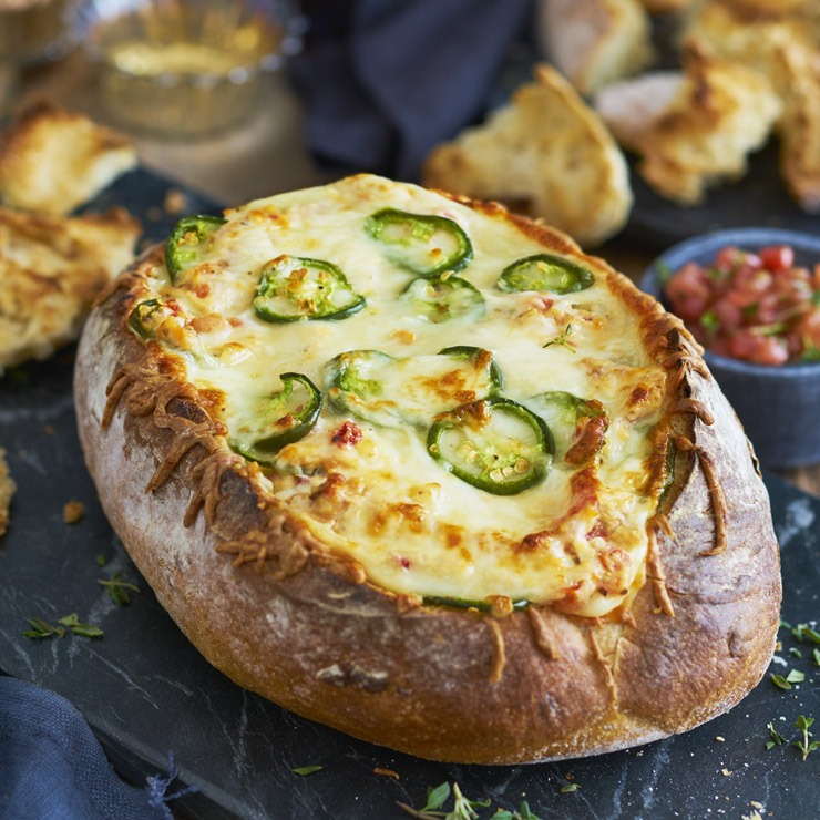 Cheesy Baked Bread