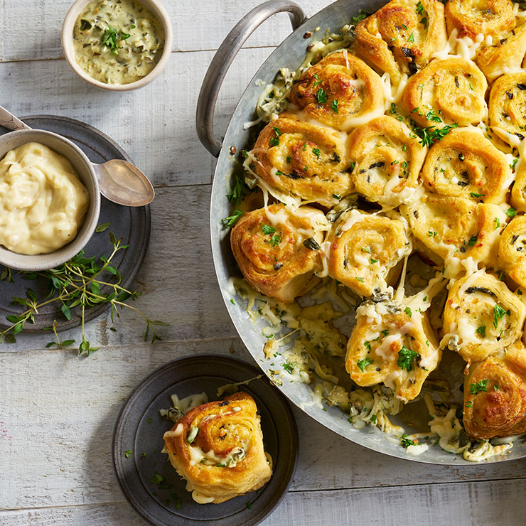 Artichoke & Asiago Pull-Apart Bread