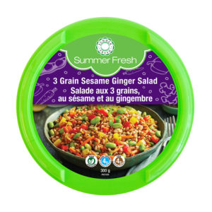 3 grain sesame ginger salad product beauty image