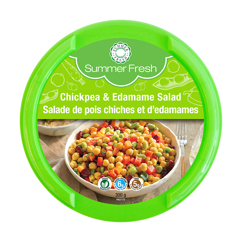 Chickpea & Edamame Salad