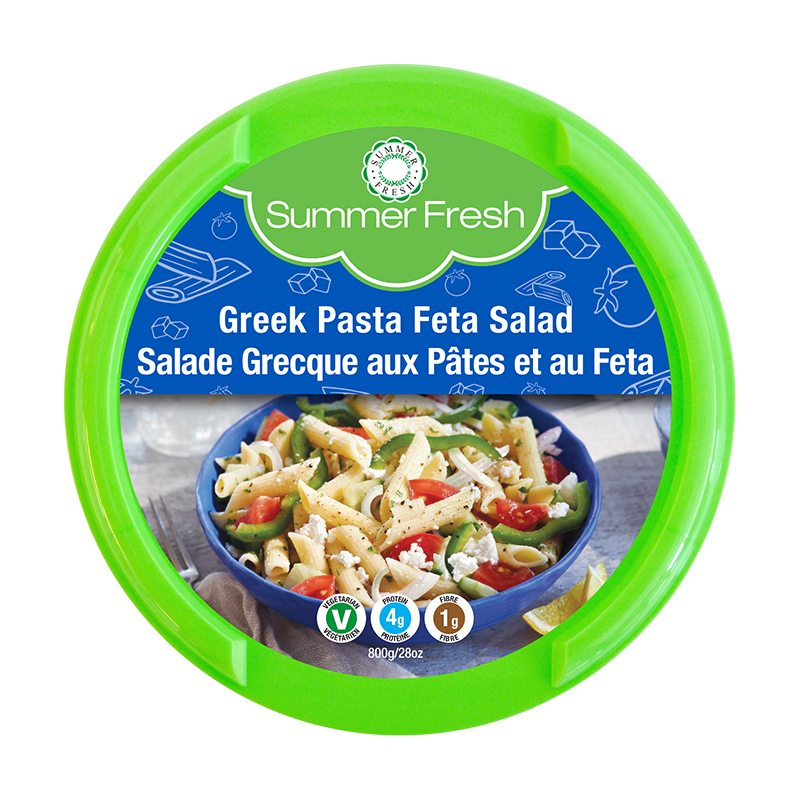 Greek Pasta Feta Salad