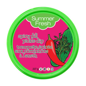 Spicy dill pickle dip product beauty image