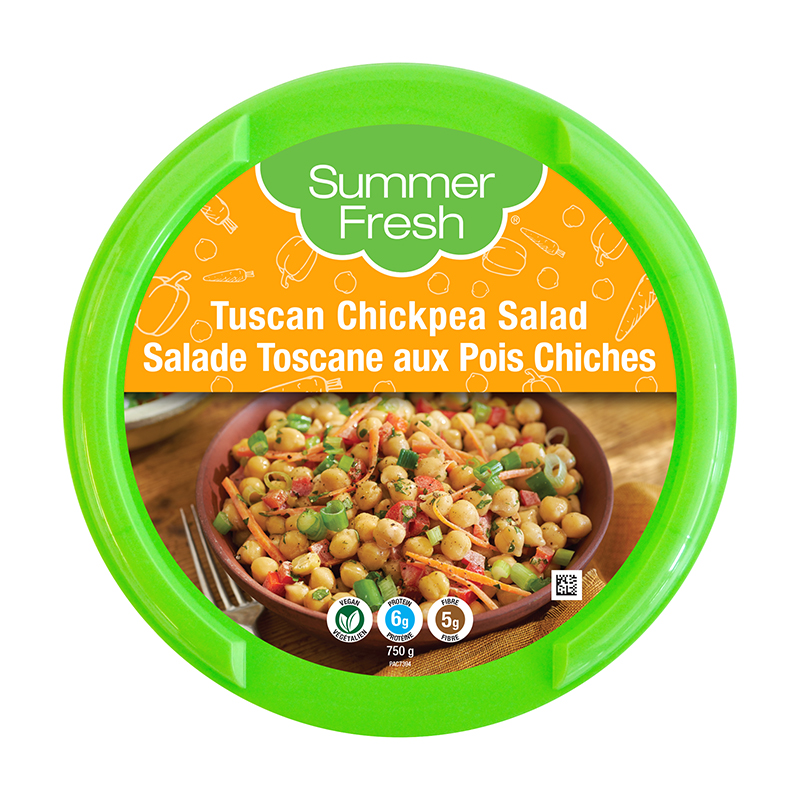 Salade de pois chiches toscane
