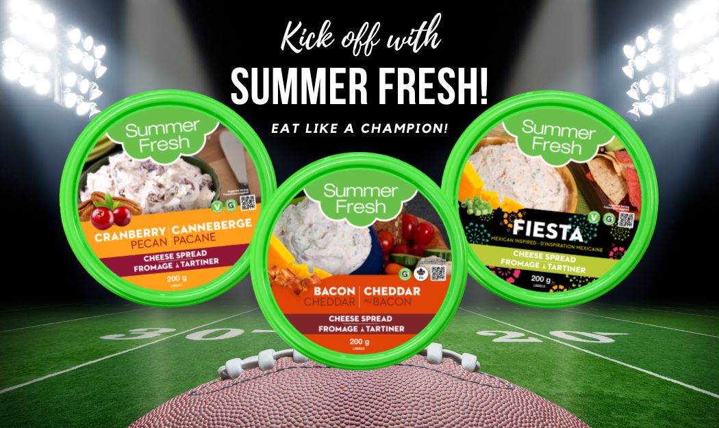 A cheesy game day with Summer Fresh!