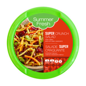 Super crunch salad packaging image