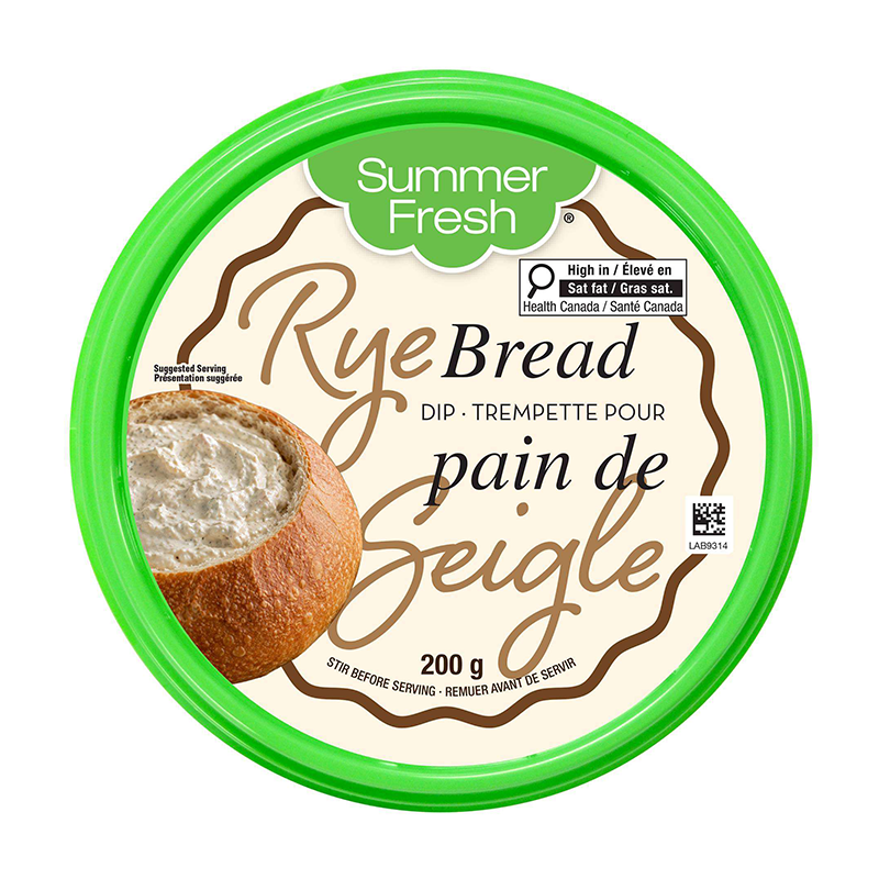 Trempette au pain de seigle